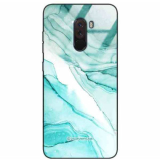 ETUI BLACK CASE GLASS NA TELEFON XIAOMI POCO F1 ST_UMA-104 WIELOKOLOROWE