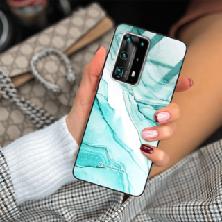 ETUI BLACK CASE GLASS NA TELEFON HUAWEI P40 PRO PLUS ST_UMA-104 WIELOKOLOROWE