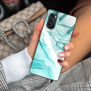 ETUI BLACK CASE GLASS NA TELEFON OPPO RENO 4 PRO ST_UMA-104 WIELOKOLOROWE