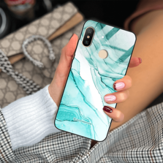 ETUI BLACK CASE GLASS NA TELEFON XIAOMI REDMI 6 PRO / MI A2 LITE ST_UMA-104 WIELOKOLOROWE