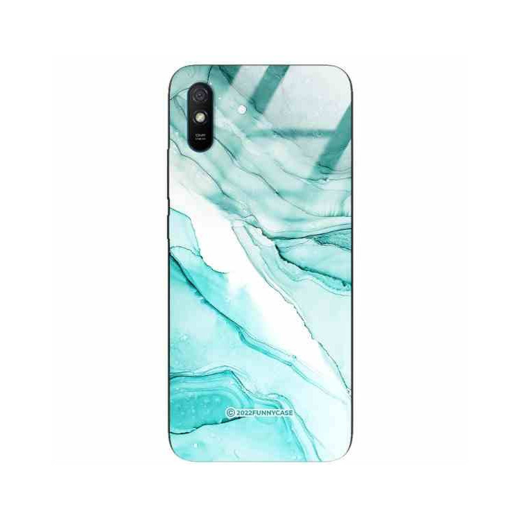 ETUI BLACK CASE GLASS NA TELEFON XIAOMI REDMI 9A ST_UMA-104 WIELOKOLOROWE