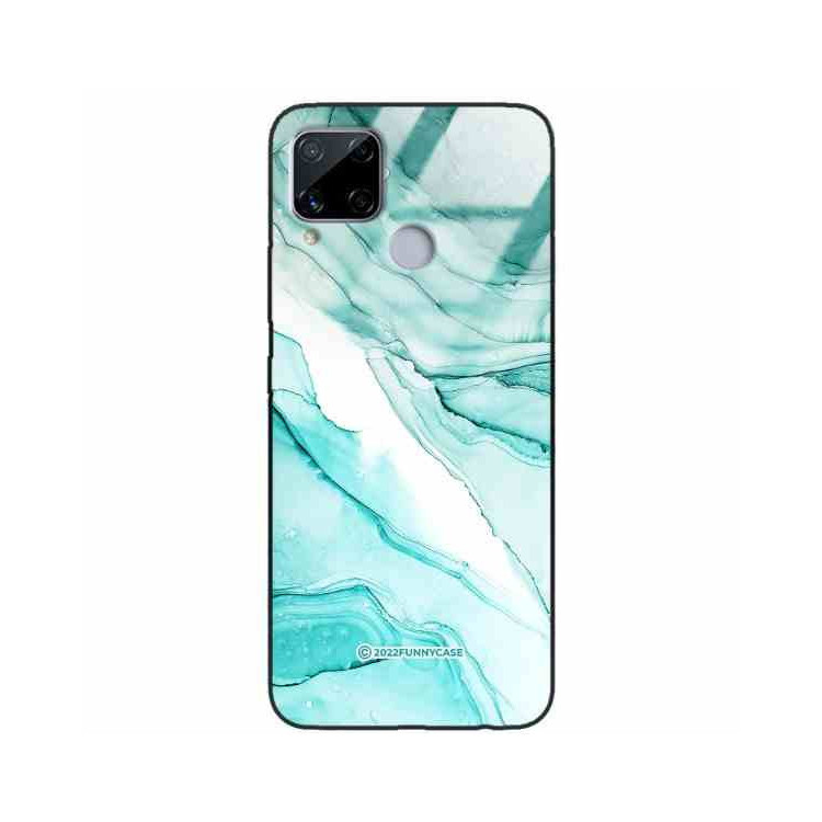 ETUI BLACK CASE GLASS NA TELEFON REALME C15 ST_UMA-104 WIELOKOLOROWE