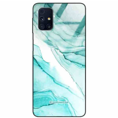 ETUI BLACK CASE GLASS NA TELEFON SAMSUNG GALAXY M31S ST_UMA-104 WIELOKOLOROWE