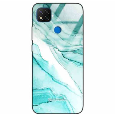 ETUI BLACK CASE GLASS NA TELEFON XIAOMI REDMI 9C ST_UMA-104 WIELOKOLOROWE