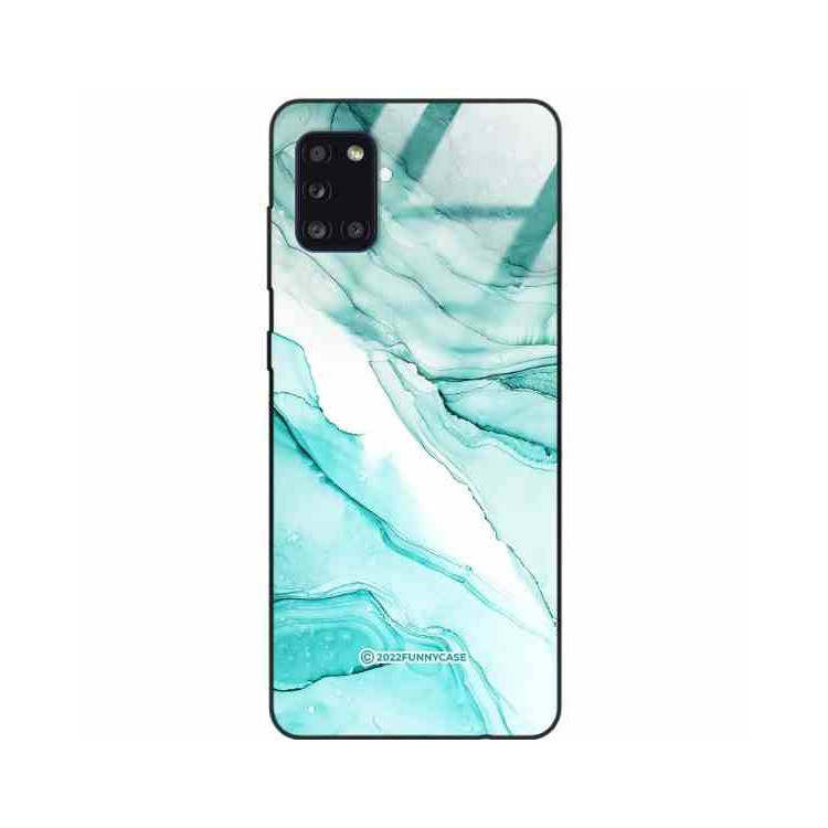 ETUI BLACK CASE GLASS NA TELEFON SAMSUNG GALAXY A31 ST_UMA-104 WIELOKOLOROWE