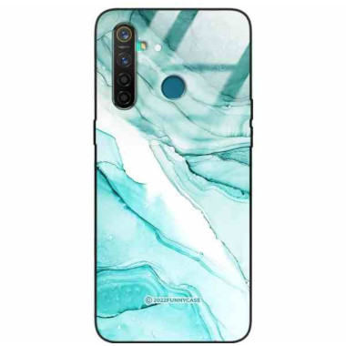 ETUI BLACK CASE GLASS NA TELEFON REALME 5 ST_UMA-104 WIELOKOLOROWE