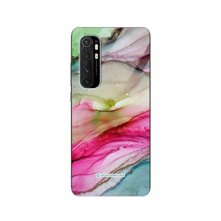 ETUI BLACK CASE GLASS NA TELEFON XIAOMI Mi NOTE 10 LITE ST_UMA-105 WIELOKOLOROWE