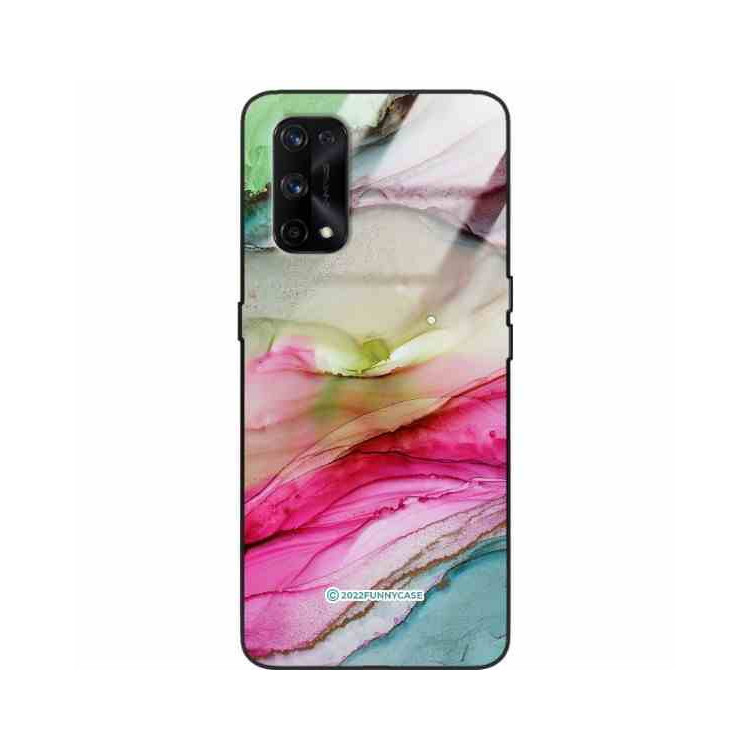 ETUI BLACK CASE GLASS NA TELEFON REALME X7 PRO ST_UMA-105 WIELOKOLOROWE