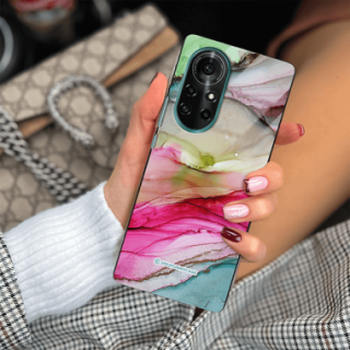 ETUI BLACK CASE GLASS NA TELEFON HUAWEI NOVA 8 ST_UMA-105 WIELOKOLOROWE