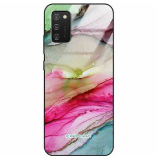 ETUI BLACK CASE GLASS NA TELEFON SAMSUNG GALAXY A02S ST_UMA-105 WIELOKOLOROWE