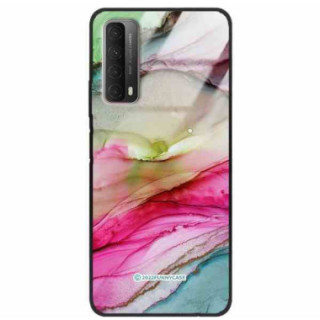 ETUI BLACK CASE GLASS NA TELEFON HUAWEI P SMART 2021 / Y7a ST_UMA-105 WIELOKOLOROWE