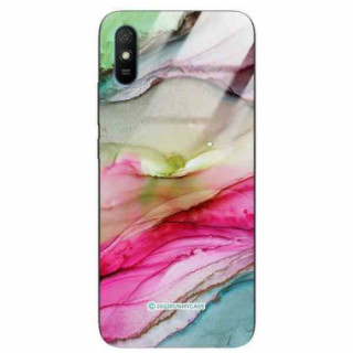 ETUI BLACK CASE GLASS NA TELEFON XIAOMI REDMI 9A ST_UMA-105 WIELOKOLOROWE