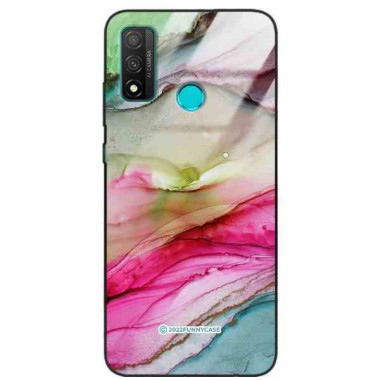 ETUI BLACK CASE GLASS NA TELEFON HUAWEI P SMART 2020 ST_UMA-105 WIELOKOLOROWE