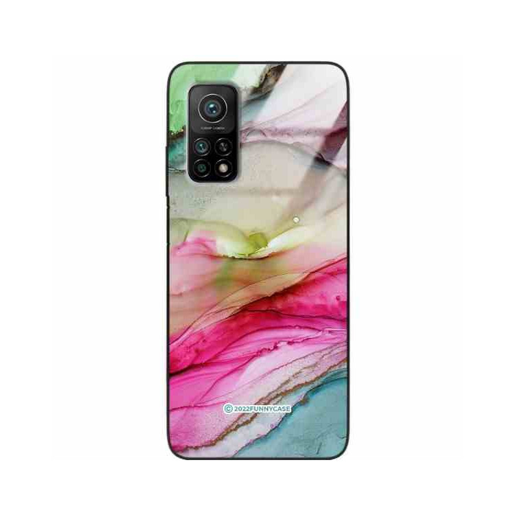 ETUI BLACK CASE GLASS NA TELEFON XIAOMI Mi 10T / 10T PRO ST_UMA-105 WIELOKOLOROWE