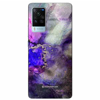 ETUI BLACK CASE GLASS NA TELEFON VIVO X60 PRO ST_UMA-106 WIELOKOLOROWE
