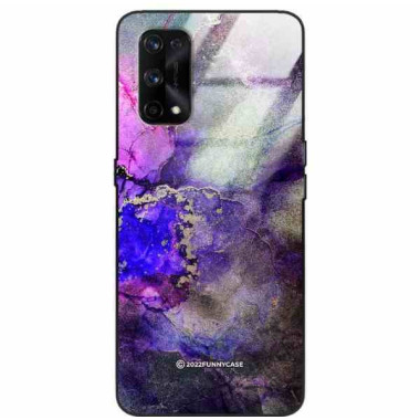 ETUI BLACK CASE GLASS NA TELEFON REALME X7 PRO ST_UMA-106 WIELOKOLOROWE