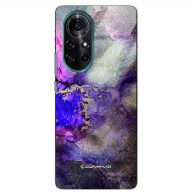 ETUI BLACK CASE GLASS NA TELEFON HUAWEI NOVA 8 PRO ST_UMA-106 WIELOKOLOROWE