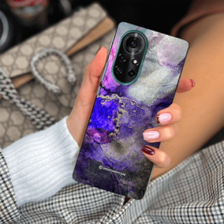 ETUI BLACK CASE GLASS NA TELEFON HUAWEI NOVA 8 ST_UMA-106 WIELOKOLOROWE