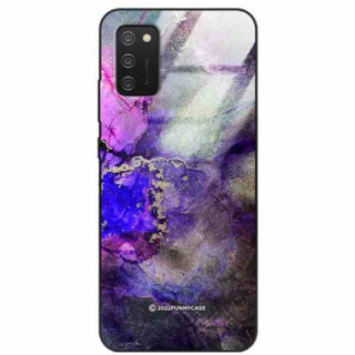 ETUI BLACK CASE GLASS NA TELEFON SAMSUNG GALAXY A02S ST_UMA-106 WIELOKOLOROWE