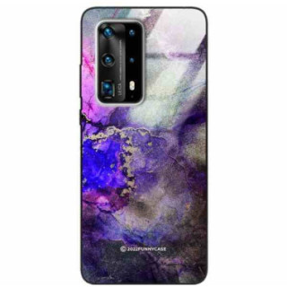 ETUI BLACK CASE GLASS NA TELEFON HUAWEI P40 PRO PLUS ST_UMA-106 WIELOKOLOROWE