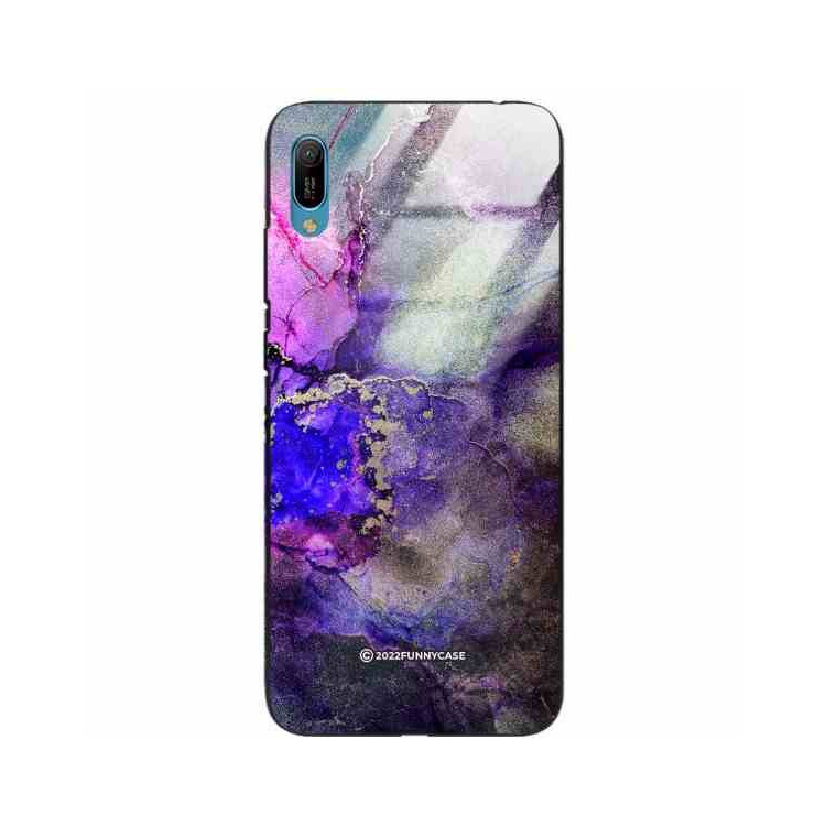 ETUI BLACK CASE GLASS NA TELEFON HUAWEI Y6 2019 ST_UMA-106 WIELOKOLOROWE