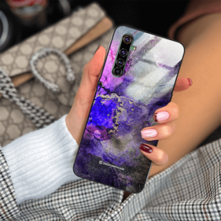 ETUI BLACK CASE GLASS NA TELEFON REALME X50 PRO ST_UMA-106 WIELOKOLOROWE