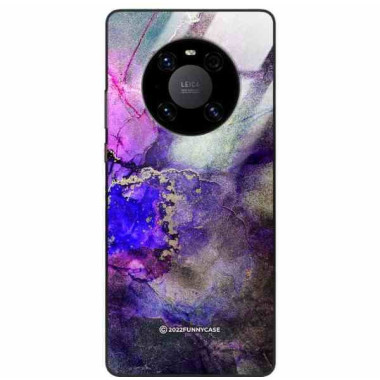 ETUI BLACK CASE GLASS NA TELEFON HUAWEI MATE 40 PRO ST_UMA-106 WIELOKOLOROWE