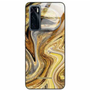 ETUI BLACK CASE GLASS NA TELEFON VIVO V20SE ST_UMA-107 WIELOKOLOROWE