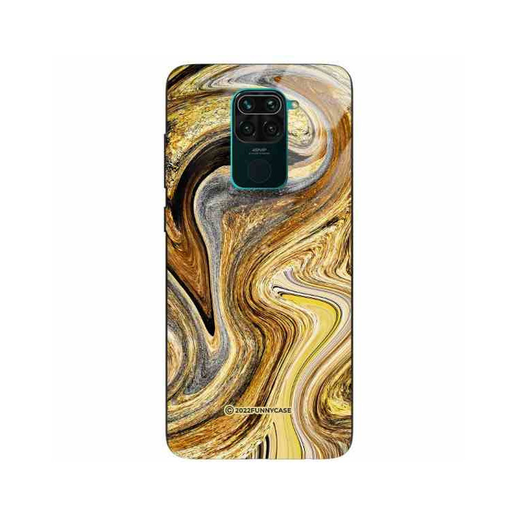 ETUI BLACK CASE GLASS NA TELEFON XIAOMI REDMI NOTE 9 / 10X 4G ST_UMA-107 WIELOKOLOROWE