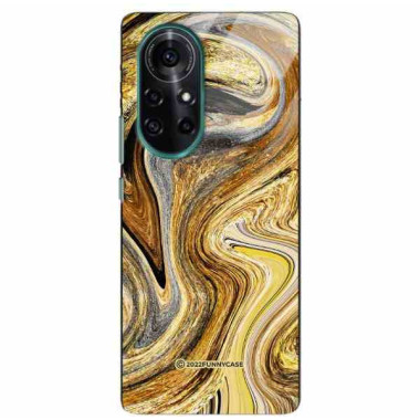 ETUI BLACK CASE GLASS NA TELEFON HUAWEI NOVA 8 PRO ST_UMA-107 WIELOKOLOROWE