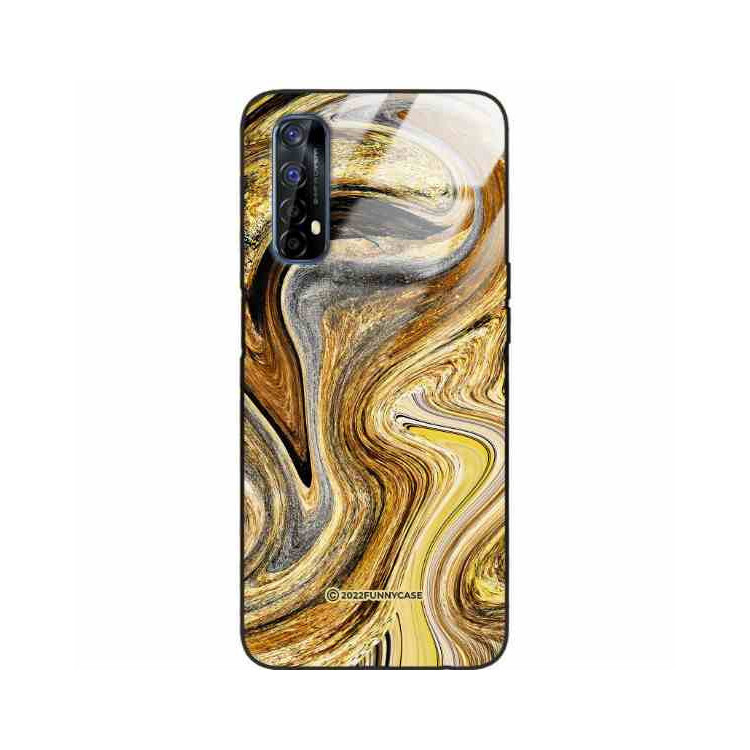 ETUI BLACK CASE GLASS NA TELEFON REALME 7 ST_UMA-107 WIELOKOLOROWE