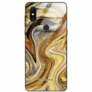 ETUI BLACK CASE GLASS NA TELEFON XIAOMI Mi MIX 3 ST_UMA-107 WIELOKOLOROWE