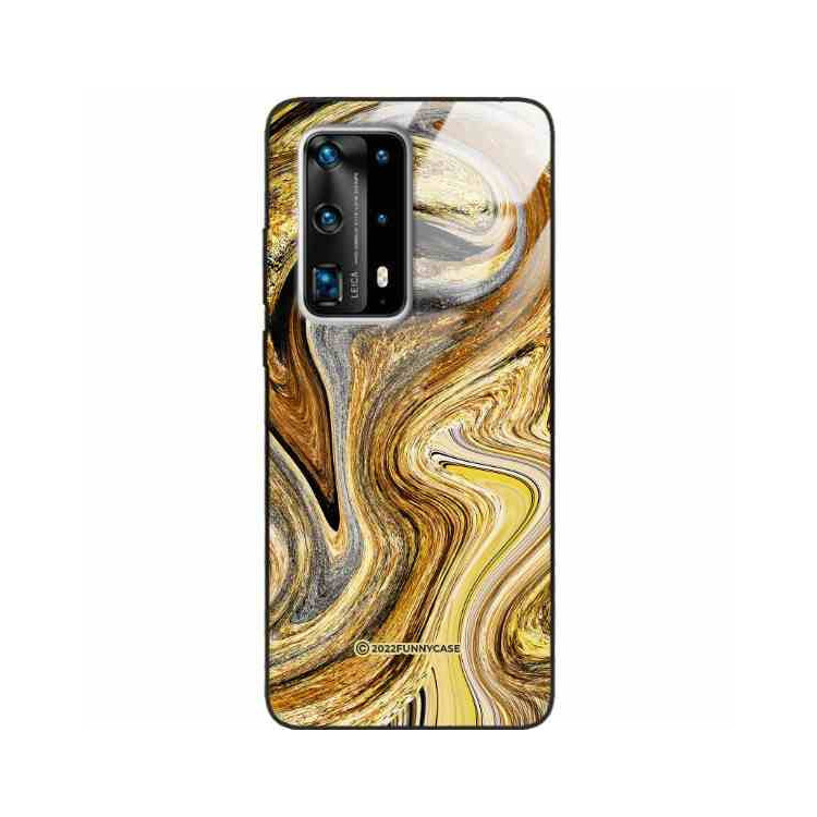 ETUI BLACK CASE GLASS NA TELEFON HUAWEI P40 PRO PLUS ST_UMA-107 WIELOKOLOROWE