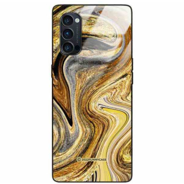 ETUI BLACK CASE GLASS NA TELEFON OPPO RENO 4 PRO ST_UMA-107 WIELOKOLOROWE