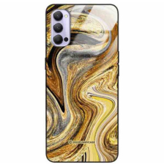 ETUI BLACK CASE GLASS NA TELEFON OPPO RENO 4 ST_UMA-107 WIELOKOLOROWE