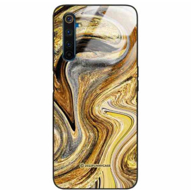 ETUI BLACK CASE GLASS NA TELEFON REALME 6 PRO ST_UMA-107 WIELOKOLOROWE