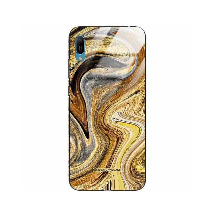 ETUI BLACK CASE GLASS NA TELEFON HUAWEI Y6 2019 ST_UMA-107 WIELOKOLOROWE