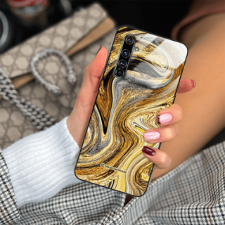 ETUI BLACK CASE GLASS NA TELEFON REALME X50 PRO ST_UMA-107 WIELOKOLOROWE