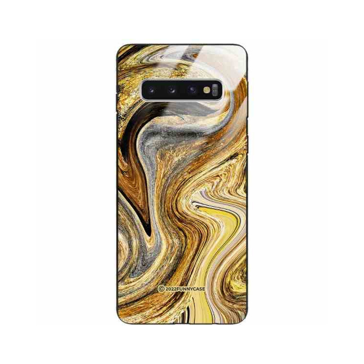 ETUI BLACK CASE GLASS NA TELEFON SAMSUNG GALAXY S10 5G ST_UMA-107 WIELOKOLOROWE