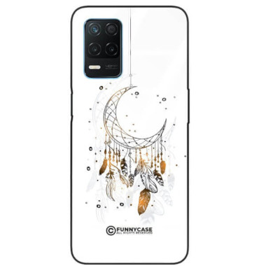 ETUI BLACK CASE GLASS NA TELEFON REALME 8 5G / V13 5G DREAMCATCHER BOHO