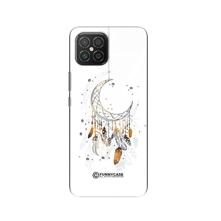 ETUI BLACK CASE GLASS NA TELEFON HUAWEI NOVA 8 SE DREAMCATCHER BOHO