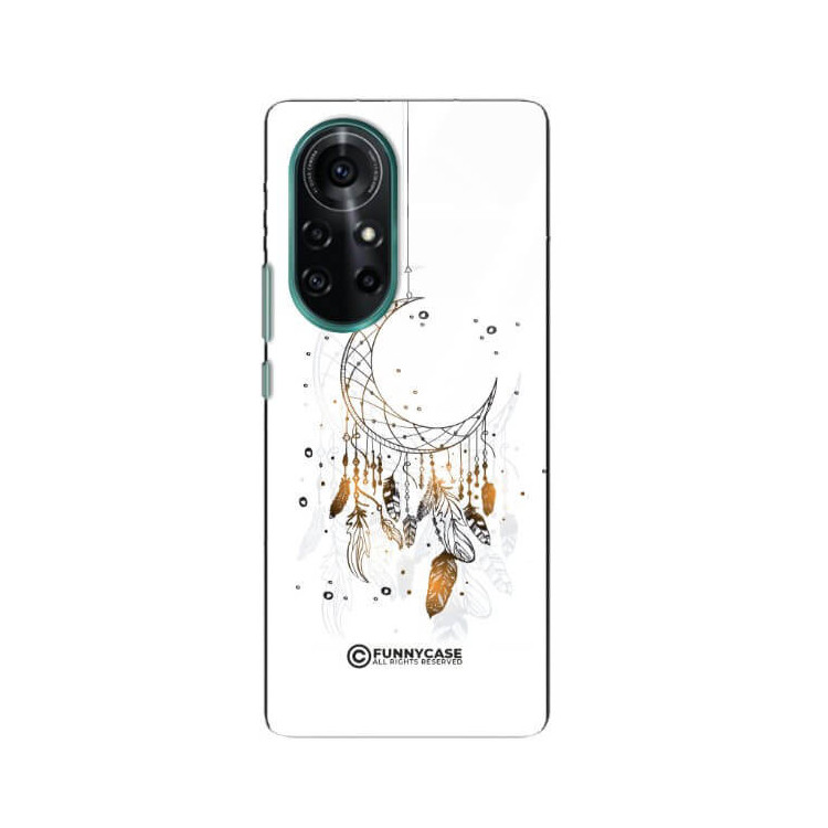 ETUI BLACK CASE GLASS NA TELEFON HUAWEI NOVA 8 DREAMCATCHER BOHO