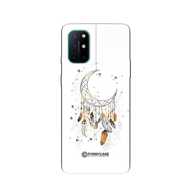 ETUI BLACK CASE GLASS NA TELEFON ONEPLUS 8T DREAMCATCHER BOHO