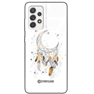 ETUI BLACK CASE GLASS NA TELEFON SAMSUNG GALAXY A52 / A52 4G / A52 5G / A52s 5G DREAMCATCHER BOHO