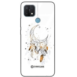 ETUI BLACK CASE GLASS NA TELEFON OPPO A15 / A15s / A35 DREAMCATCHER BOHO