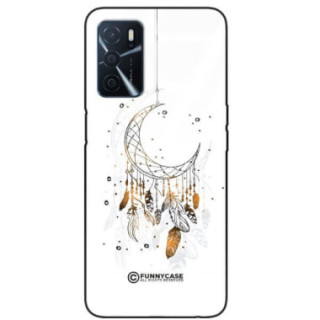 ETUI BLACK CASE GLASS NA TELEFON OPPO A16 / A16S DREAMCATCHER BOHO