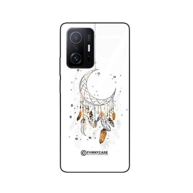 ETUI BLACK CASE GLASS NA TELEFON XIAOMI 11T / 11T 5G DREAMCATCHER BOHO