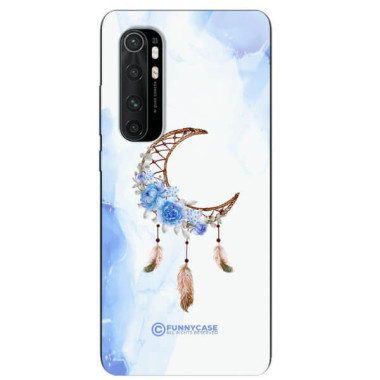 ETUI BLACK CASE GLASS NA TELEFON XIAOMI Mi NOTE 10 LITE ETNICZNY ŁAPACZ SNÓW