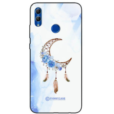 ETUI BLACK CASE GLASS NA TELEFON HUAWEI HONOR 10 LITE ETNICZNY ŁAPACZ SNÓW