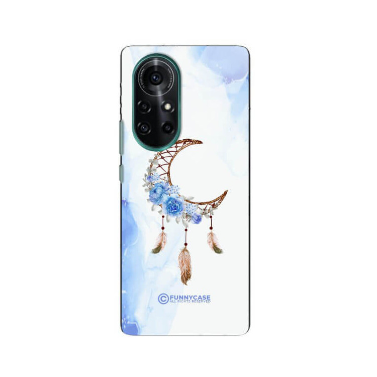 ETUI BLACK CASE GLASS NA TELEFON HUAWEI NOVA 8 PRO ETNICZNY ŁAPACZ SNÓW